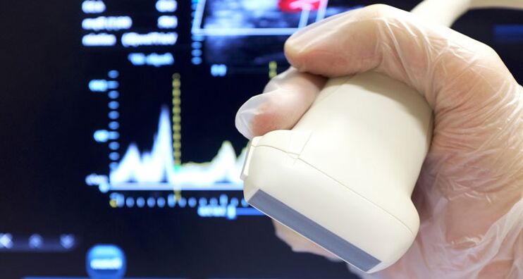 Ultrasound diagnosis of chronic prostatitis